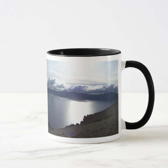 Crater Lake clouds Mug (Right)