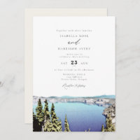 CRATER LAKE Destination Travel Park Pine Wedding