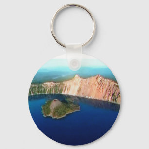 Crater Lake keychain