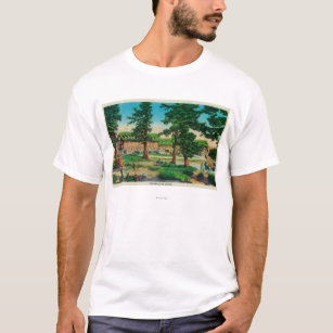 Crater Lake Lodge and Old PinesCrater Lake, OR T-Shirt