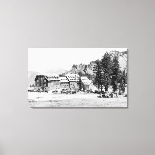 Crater Lake Lodge PhotographCrater Lake, OR 2 Canvas Print