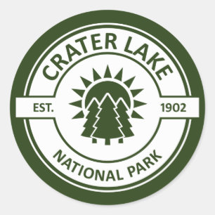 Crater Lake National Park Classic Round Sticker