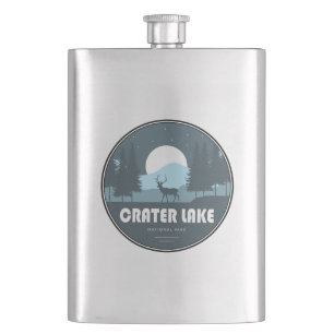 Crater Lake National Park Deer Hip Flask
