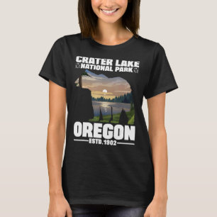 Crater Lake National Park Hiking Oregon Camping 1 T-Shirt