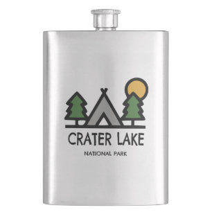 Crater Lake National Park Hip Flask