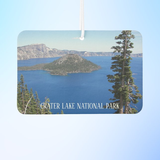 Crater Lake National Park Landscape Car Air Freshener (In Situ)