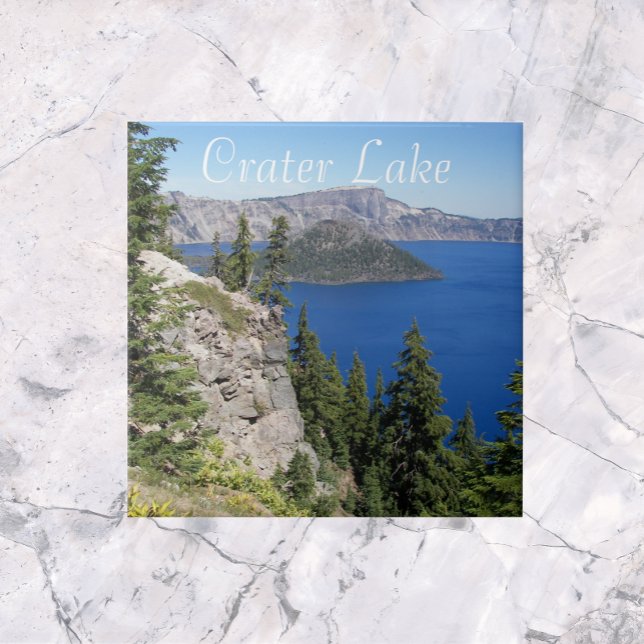 Crater Lake National Park Landscape Tile (In Situ)