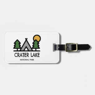 Crater Lake National Park Luggage Tag