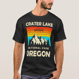 Crater Lake National Park Oregon Mountain Hiking R T-Shirt