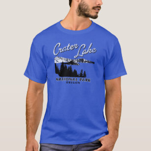 Crater Lake National Park Oregon Retro T-Shirt