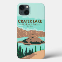 Crater Lake National Park Oregon Vintage
