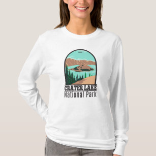 Crater Lake National Park Oregon Vintage T-Shirt
