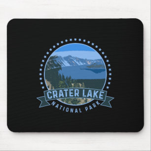 Crater Lake National Park -outdoor Camping Hiking Mouse Pad