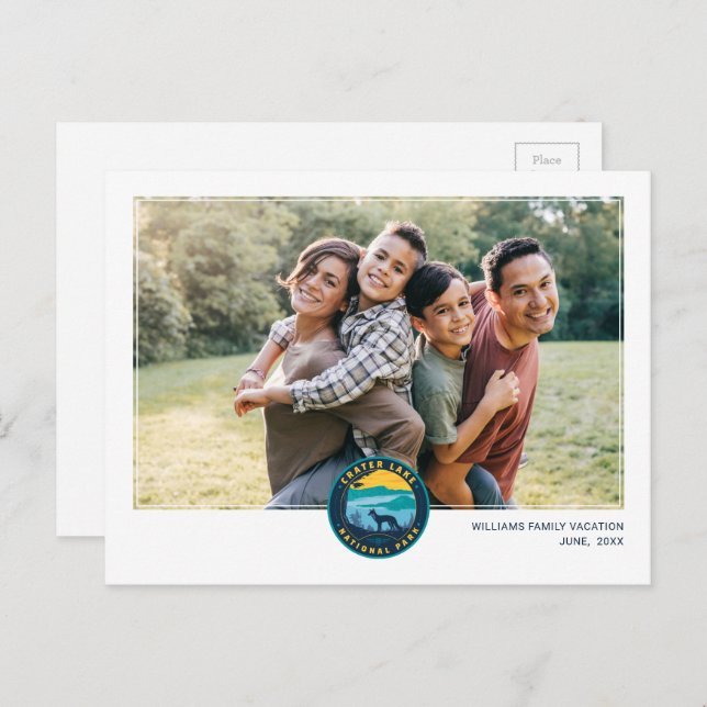 Crater Lake National Park Postcard (Front/Back)