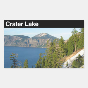 Crater Lake National Park Rectangular Sticker