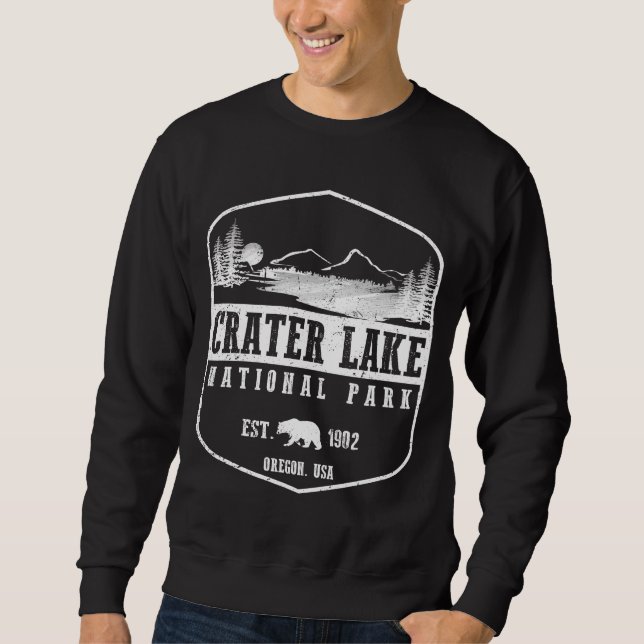 Crater Lake National Park Sweatshirt (Front)