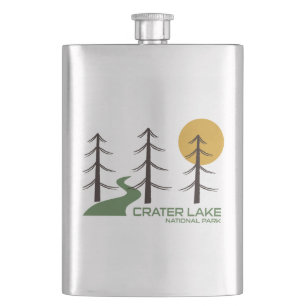 Crater Lake National Park Trail Hip Flask