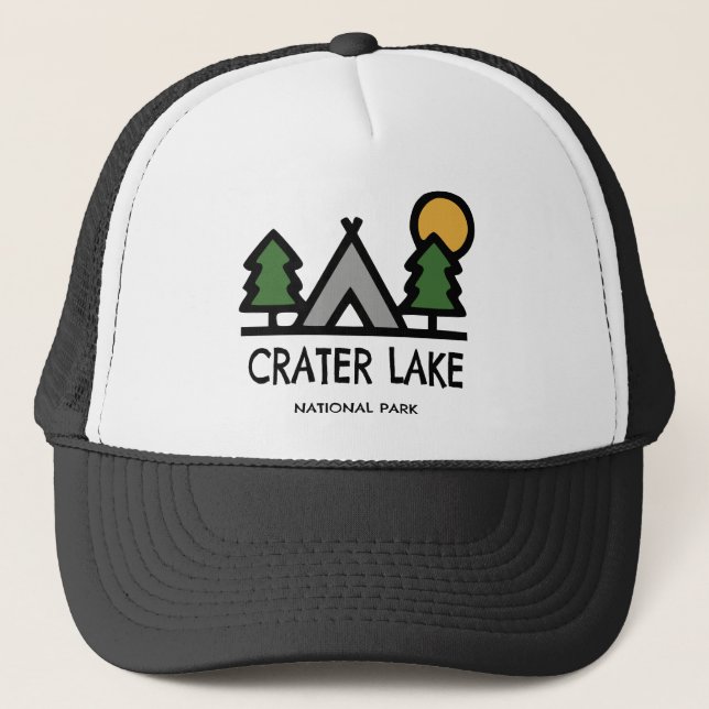 Crater Lake National Park Trucker Hat (Front)