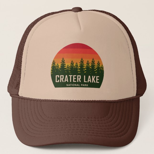 Crater Lake National Park Trucker Hat (Front)