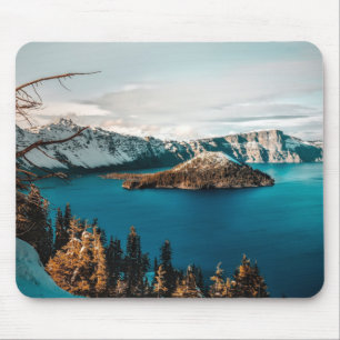 Crater Lake of Southern Oregon Mouse Pad