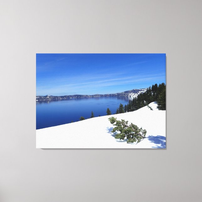 Crater Lake, Oregon Canvas Print (Front)