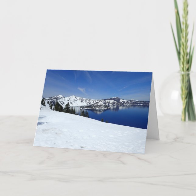 Crater Lake, Oregon Card (Front)
