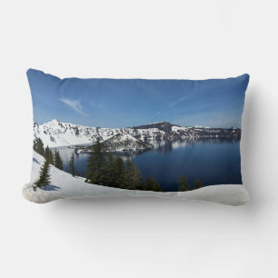 Crater Lake, Oregon Lumbar Cushion