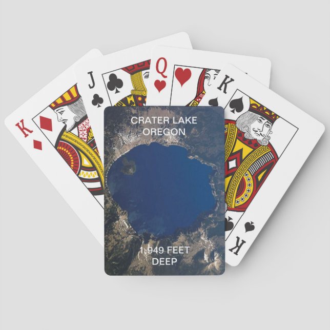 Crater Lake Playing Cards (Back)
