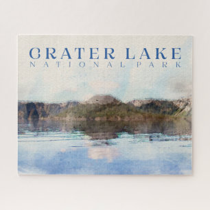 Crater Lake Puzzle,  National Park  Jigsaw Puzzle