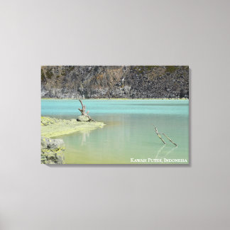Crater Landscape Travel Photography Indonesia Canvas Print
