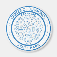Crater of Diamonds State Park Arkansas Badge