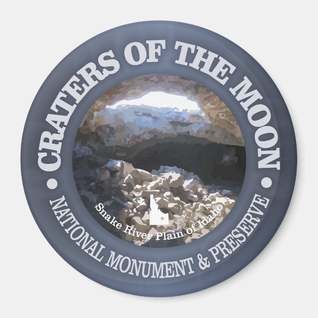 Craters of the Moon Magnet (Front)