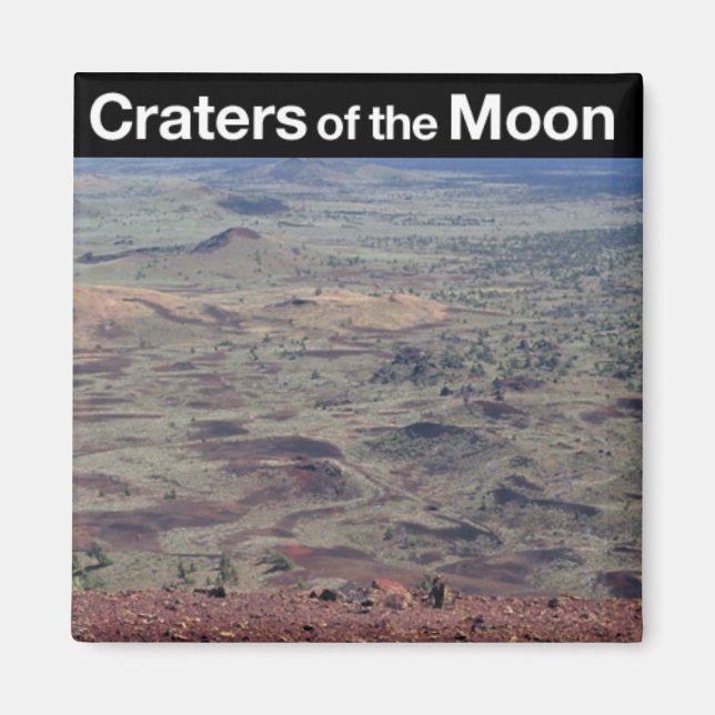 Craters of the Moon National Monument Magnet (Front)