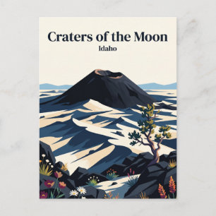 Craters of the Moon National Monument USA Postcard