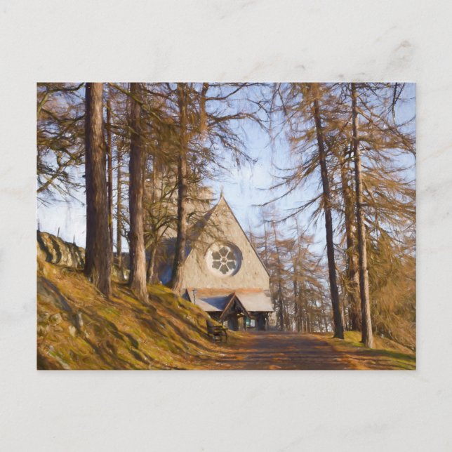 Crathie Kirk Church Postcard (Front)