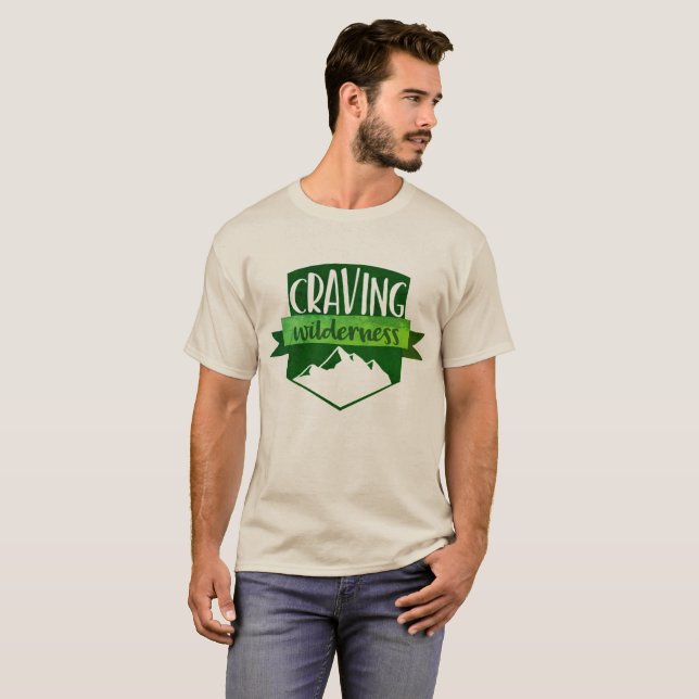 Craving Wilderness T-shirt (Front Full)