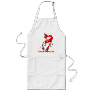 Crawdad King Long Apron