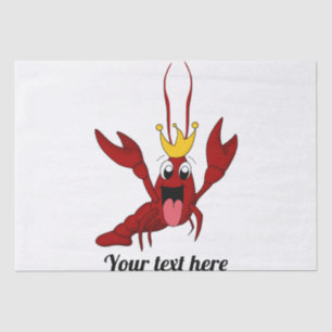 Crawfish Boil Annual Family Reunion Party Tissue Paper