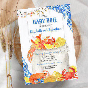 Crawfish Boil Baby Shower Invitation