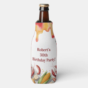 Crawfish Boil Birthday Party For Adults Bottle Cooler