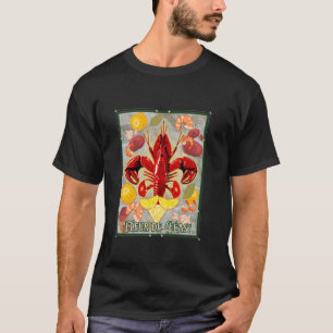 Crawfish Boil Cool Fleur De Feast Cajun Food T-Shirt