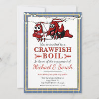 Crawfish Boil Couples Shower Engagement Party