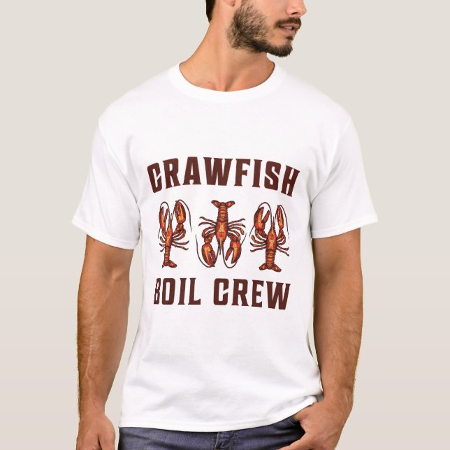 Crawfish Boil Crew T-Shirt (Front)