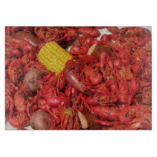 Crawfish Boil Cutting Board