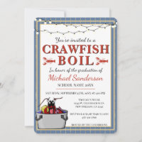 Crawfish Boil Graduation Party School