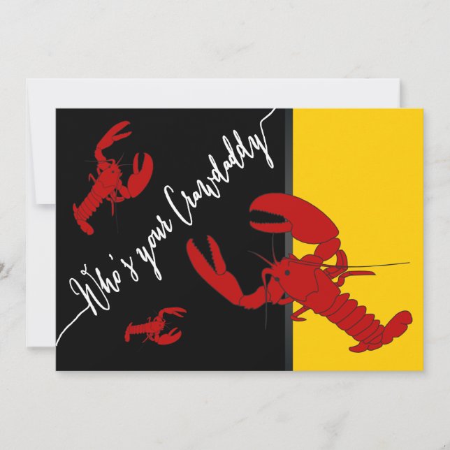 Crawfish Boil Invitation (Front)