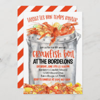 Crawfish Boil Invitation