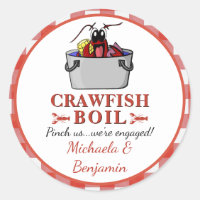 Crawfish Boil Lobster Barbecue Engagement Party
