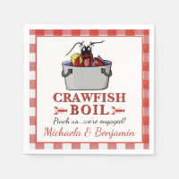 Crawfish Boil Lobster Barbecue Engagement Party