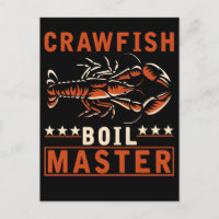 Crawfish Boil Master Funny Crayfish Cook